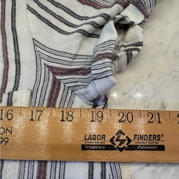 Cloth & Stone for Anthropologie Striped Linen Blend Tunic Dress – Women’s M - Picture 7 of 8